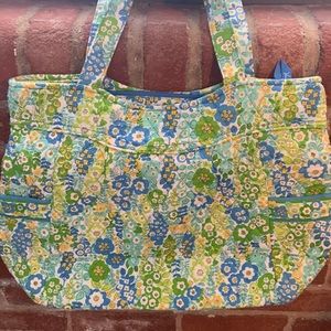 Vera Bradley Tote in English Meadow